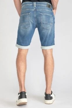 LE TEMPS DES CERISES Bermuda Jogg Bleu Clair -Le Temps Des Cerises 181 jhrjogg00wm114 3001 06