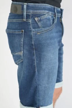 LE TEMPS DES CERISES Bermuda Blue Jogg Bleu Moyen -Le Temps Des Cerises 191 jhrjogg00wm163 3001 06