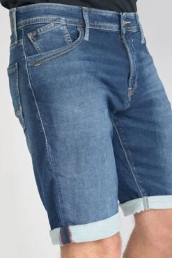 LE TEMPS DES CERISES Bermuda Blue Jogg Bleu Moyen -Le Temps Des Cerises 191 jhrjogg00wm163 3001 07