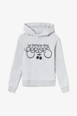 LE TEMPS DES CERISES Sweat Celiagi Gris