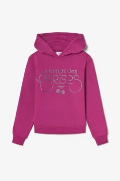 LE TEMPS DES CERISES Sweat Celiagi Framboise