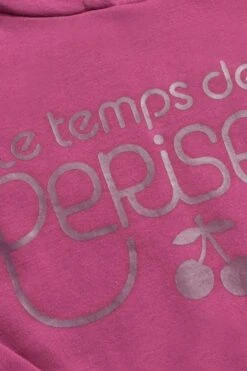 LE TEMPS DES CERISES Sweat Celiagi Framboise -Le Temps Des Cerises 202 gceliagi00000ml 5021 imaged1