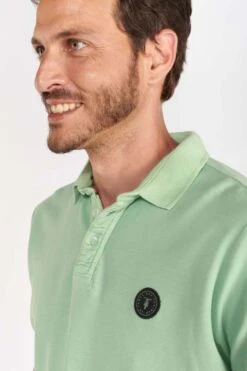 LE TEMPS DES CERISES Polo Dylon Vert Menthe -Le Temps Des Cerises 211 hdylon0000000mc 1061 imaged1