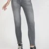 LE TEMPS DES CERISES Amick Pulp Slim 7/8ème Jeans Gris N°2 -Le Temps Des Cerises 211 jframick0w5069 0003 image3