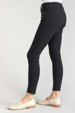LE TEMPS DES CERISES Dado Pulp Slim Taille Haute 7/8ème Jeans Noir N°0 -Le Temps Des Cerises 211 jfrdado00w6004 0403 imaged4