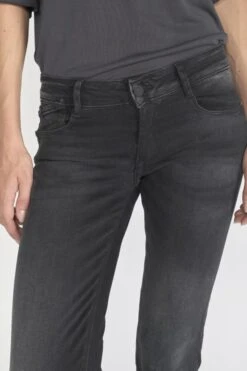 LE TEMPS DES CERISES Pulp Slim 7/8ème Jeans Noir N°1 -Le Temps Des Cerises 211 jfrpulp00w1161 0403 imaged5
