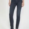 LE TEMPS DES CERISES Pulp Slim Taille Haute Jeans Bleu-noir N°1