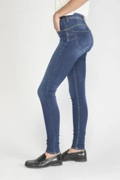 LE TEMPS DES CERISES Vivi Pulp Slim Taille Haute Jeans Bleu N°1 -Le Temps Des Cerises 211 jfrvivi00w1171 3001 imaged2