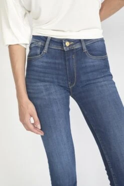 LE TEMPS DES CERISES Vivi Pulp Slim Taille Haute Jeans Bleu N°1 -Le Temps Des Cerises 211 jfrvivi00w1171 3001 imaged4