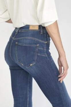 LE TEMPS DES CERISES Vivi Pulp Slim Taille Haute Jeans Bleu N°1 -Le Temps Des Cerises 211 jfrvivi00w1171 3001 imaged5