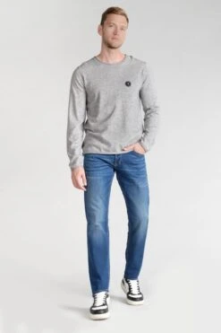 LE TEMPS DES CERISES Basic 700/11 Adjusted Jeans Vintage Bleu N°1 -Le Temps Des Cerises 211 jhr711felw4053 3001 imaged5