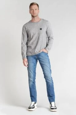 LE TEMPS DES CERISES Jogg 700/11 Adjusted Jeans Bleu N°3 -Le Temps Des Cerises 211 jhr711jogw2113 3001 imaged5