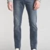 LE TEMPS DES CERISES Basic 700/11 Adjusted Jeans Bleu Noir N°3 -Le Temps Des Cerises 211 jhr711perw1140 3241 image3