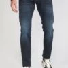 LE TEMPS DES CERISES Reg 700/11 Adjusted Jeans Bleu-noir N°1 -Le Temps Des Cerises 211 jhr711regw5056 3286 image3