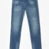 LE TEMPS DES CERISES Basic 600/11 Regular Jeans Destroy Bleu N°3 -Le Temps Des Cerises 212 jhr611basw1035 3001 image3
