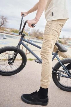 LE TEMPS DES CERISES Pantalon Patos Tapered Arqué Beige