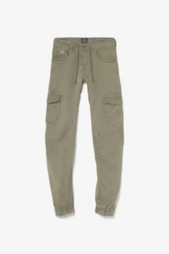 LE TEMPS DES CERISES Pantalon Patos Tapered Arqué Kaki