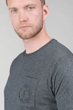 LE TEMPS DES CERISES T-shirt Paia Gris Chiné -Le Temps Des Cerises 221 hpaia00000000mc 0323 imaged4