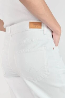 LE TEMPS DES CERISES Cosy Boyfit 7/8ème Jeans Blanc -Le Temps Des Cerises 221 jfcosy00whitenb 1001 imaged5