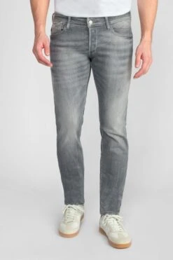 LE TEMPS DES CERISES Basic 700/11 Adjusted Jeans Gris N°3
