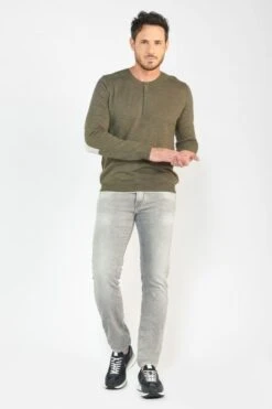 LE TEMPS DES CERISES Jogg 700/11 Adjusted Jeans Gris N°4