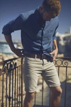 LE TEMPS DES CERISES Bermuda Jogg Bodo Beige