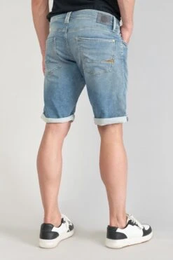 LE TEMPS DES CERISES Bermuda Jogg Lo Bleu Délavé -Le Temps Des Cerises 221 jhjogglow5107 3001 imaged1