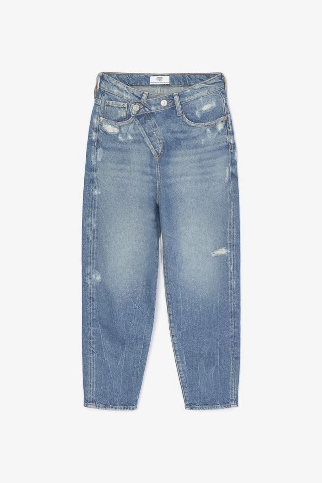 LE TEMPS DES CERISES Cosa Boyfit 7/8ème Jeans Destroy Bleu N°4 7 LE TEMPS DES CERISES Cosa Boyfit 7/8ème Jeans Destroy Bleu N°4 – Image 5