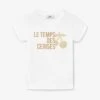 LE TEMPS DES CERISES T-shirt Nastiagi écru Imprimé -Le Temps Des Cerises 222 gnastiagi0000mc 1132 image3