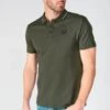 LE TEMPS DES CERISES Polo Aron Vert Kaki -Le Temps Des Cerises 222 haron00000000mc 9145 image3