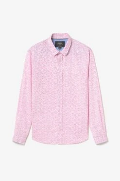 LE TEMPS DES CERISES Chemise Brotel Rose à Motif Fleuri -Le Temps Des Cerises 222 hbrotel000000ml 5001 imaged8