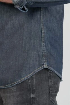 LE TEMPS DES CERISES Chemise Juanito En Jeans Brut -Le Temps Des Cerises 222 hjuanitow1421 3001 imaged5