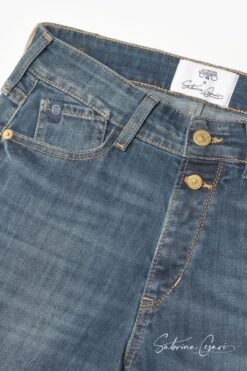 LE TEMPS DES CERISES COLLAB @SABRINACSARI Roma 400/19 Mom Taille Haute Jeans Bleu N°1 -Le Temps Des Cerises 222 jf419basw9116sa 3001 imaged6