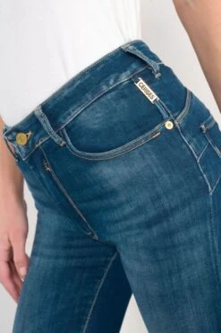 LE TEMPS DES CERISES Casal Pulp Regular Taille Haute Jeans Bleu N°2 -Le Temps Des Cerises 222 jfcasal0w1333 3001 imaged2