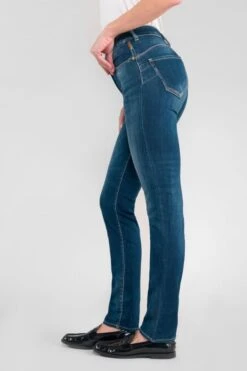 LE TEMPS DES CERISES Casal Pulp Regular Taille Haute Jeans Bleu N°2 -Le Temps Des Cerises 222 jfcasal0w1333 3001 imaged4
