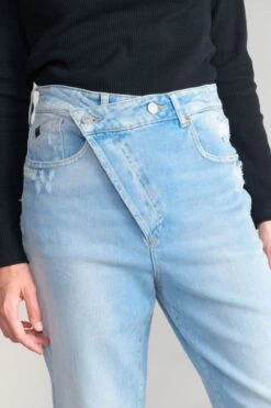 LE TEMPS DES CERISES Cosy Boyfit 7/8ème Jeans Destroy Bleu N°5 -Le Temps Des Cerises 222 jfcosy00w1410 3052 imaged3