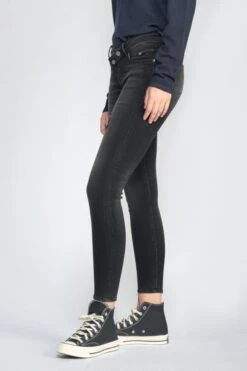 LE TEMPS DES CERISES Meteors Pulp Slim 7/8ème Jeans Noir N°1 -Le Temps Des Cerises 222 jfmeteorw9112 0001 imaged5