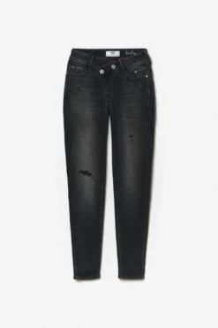 LE TEMPS DES CERISES Meteors Pulp Slim 7/8ème Jeans Noir N°1 -Le Temps Des Cerises 222 jfmeteorw9112 0001 imaged8