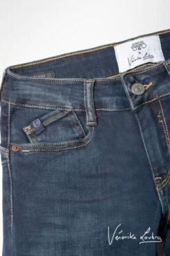 LE TEMPS DES CERISES Pulp Slim By Véronika Loubry Jeans Bleu N°1 -Le Temps Des Cerises 222 jfpulp00w2158ve 3001 imaged6