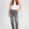 LE TEMPS DES CERISES Vex Pulp Regular Taille Haute 7/8ème Jeans Gris N°2 -Le Temps Des Cerises 222 jfvex000w1378 0003 image3