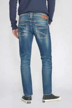 LE TEMPS DES CERISES Basic 700/11 Adjusted Jeans Vintage Bleu N°2 -Le Temps Des Cerises 222 jh711basw4067 3001 imaged3