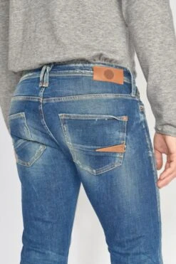 LE TEMPS DES CERISES Marvin 700/11 Adjusted Jeans Destroy Vintage Bleu N°2 16 LE TEMPS DES CERISES Marvin 700/11 Adjusted Jeans Destroy Vintage Bleu N°2 -Le Temps Des Cerises 222 jh711marw4064 3001 imaged4