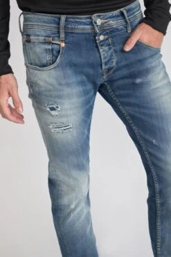 LE TEMPS DES CERISES Bellarys 800/12 Regular Jeans Destroy Vintage Bleu N°3 11 LE TEMPS DES CERISES Bellarys 800/12 Regular Jeans Destroy Vintage Bleu N°3 -Le Temps Des Cerises 222 jh812belw6016 3001 imaged1