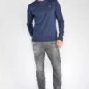 LE TEMPS DES CERISES Alost 900/3 Tapered Arqué Jeans Destroy Gris N°1 -Le Temps Des Cerises 222 jh903galw6018 0003 image3