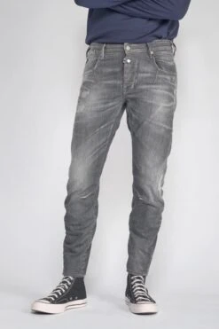 LE TEMPS DES CERISES Alost 900/3 Tapered Arqué Jeans Destroy Gris N°1 12 LE TEMPS DES CERISES Alost 900/3 Tapered Arqué Jeans Destroy Gris N°1 -Le Temps Des Cerises 222 jh903galw6018 0003 imaged1