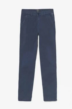 LE TEMPS DES CERISES Pantalon Chino Jasbo Bleu Nuit