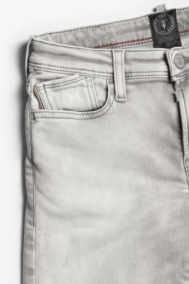 LE TEMPS DES CERISES Bermuda Jogg Lo Gris Clair Délavé 5 LE TEMPS DES CERISES Bermuda Jogg Lo Gris Clair Délavé – Image 3