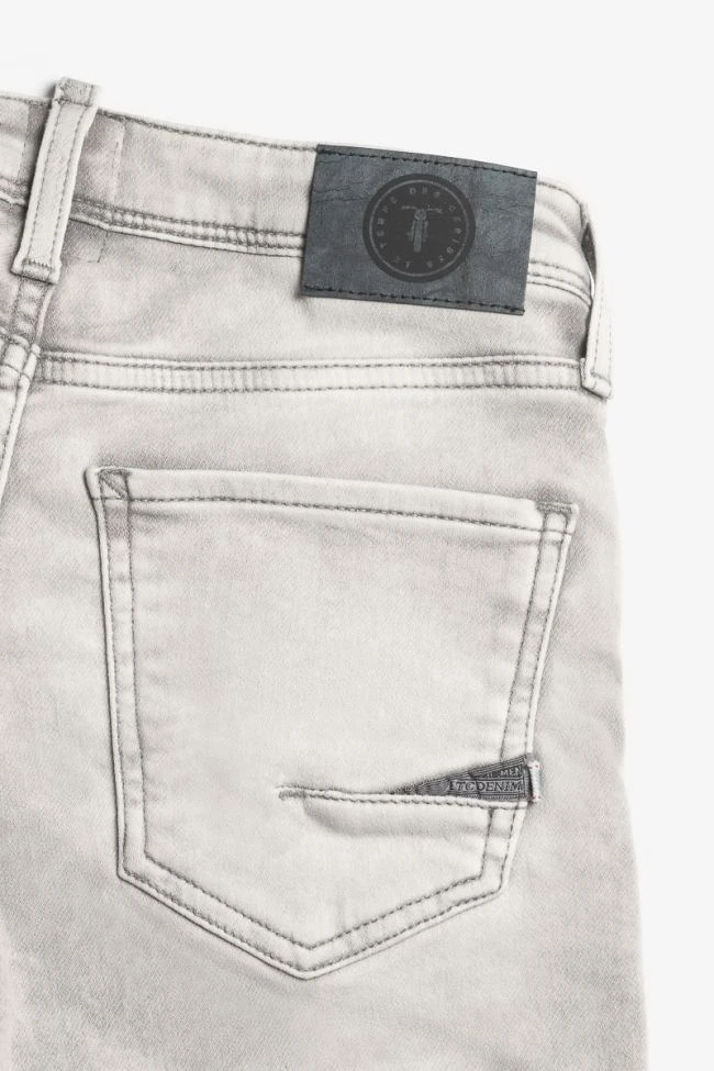 LE TEMPS DES CERISES Bermuda Jogg Lo Gris Clair Délavé 7 LE TEMPS DES CERISES Bermuda Jogg Lo Gris Clair Délavé – Image 5