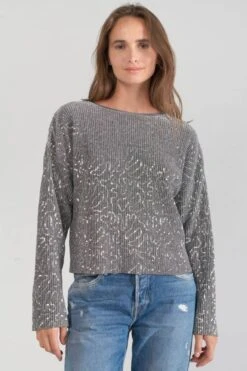 LE TEMPS DES CERISES Top Able Argenté -Le Temps Des Cerises 231 fable00000000ml 1149 imaged6