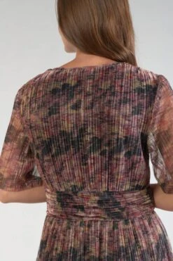 LE TEMPS DES CERISES Robe Longue Amiel Imprimée Irisée -Le Temps Des Cerises 231 famiel0000000mc 4107 imaged1